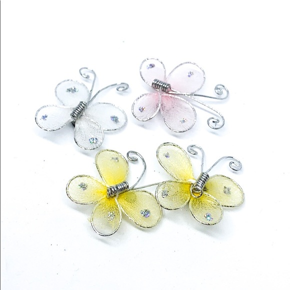 Butterfly Mesh Magnet Set - Picture 2 of 4